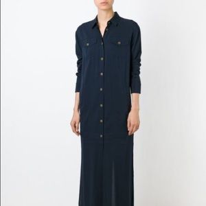 Black T by Alexander Wang Maxi Shirt Tunic. Unique